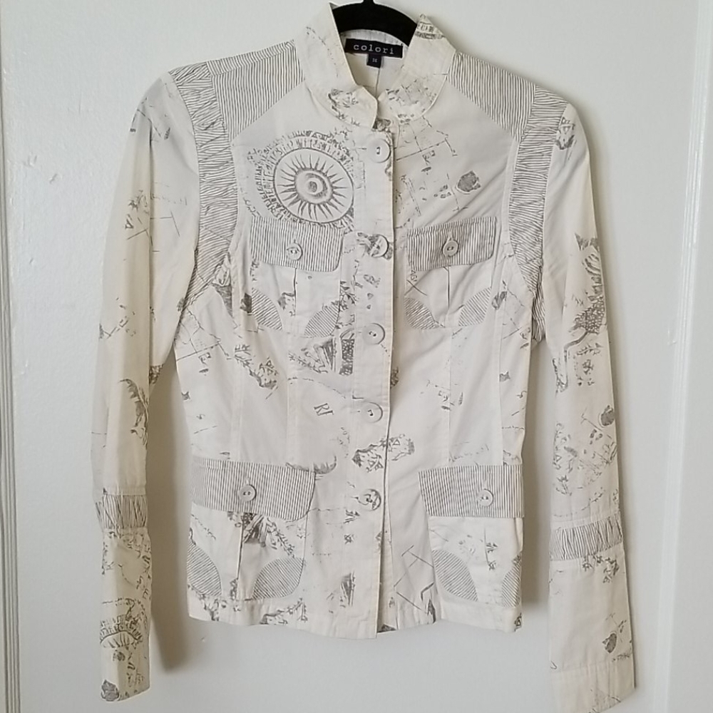 Fitted Colori jacket